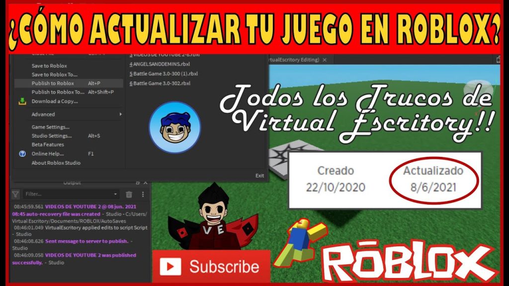 Cuando actualizar juegos en Roblox 1 cuando actualizar juegos en roblox