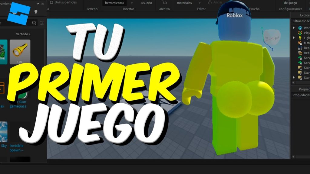 tutorial para crear juegos simples en roblox